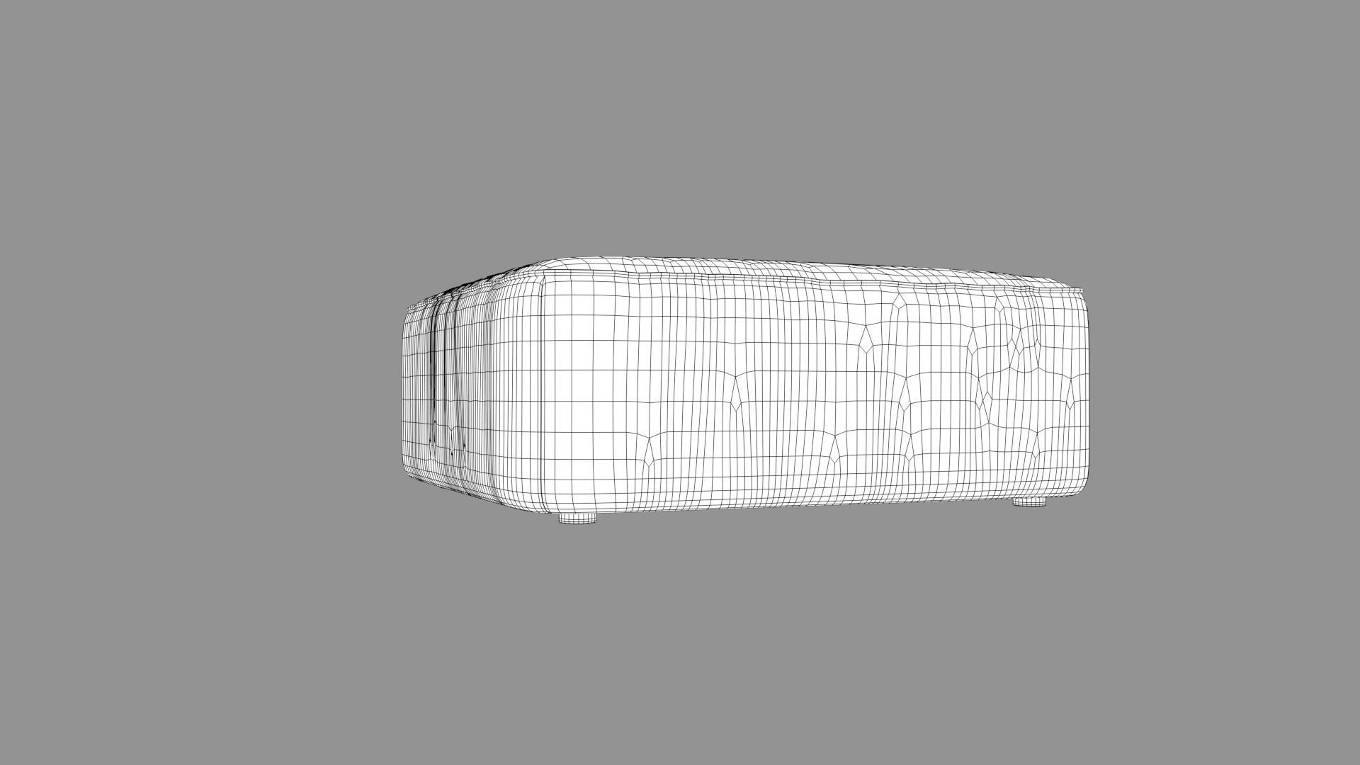 Single Sofa- Cushion 3D model_8