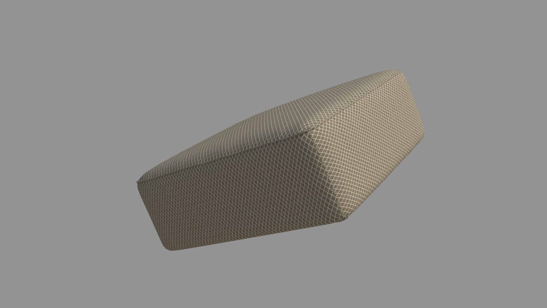 Single Sofa- Cushion 3D model_5