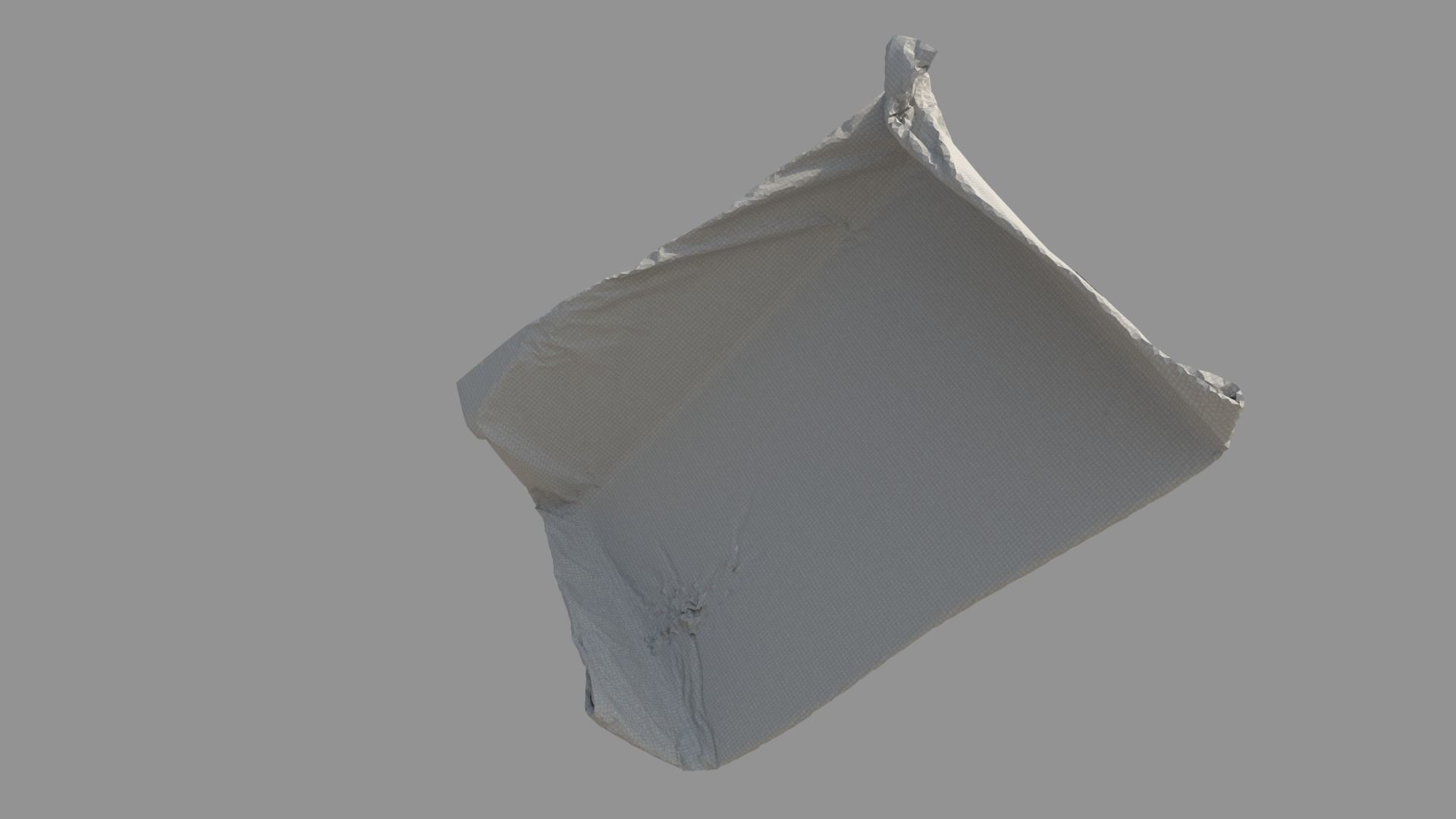 Quilt for bedding 3D model_7