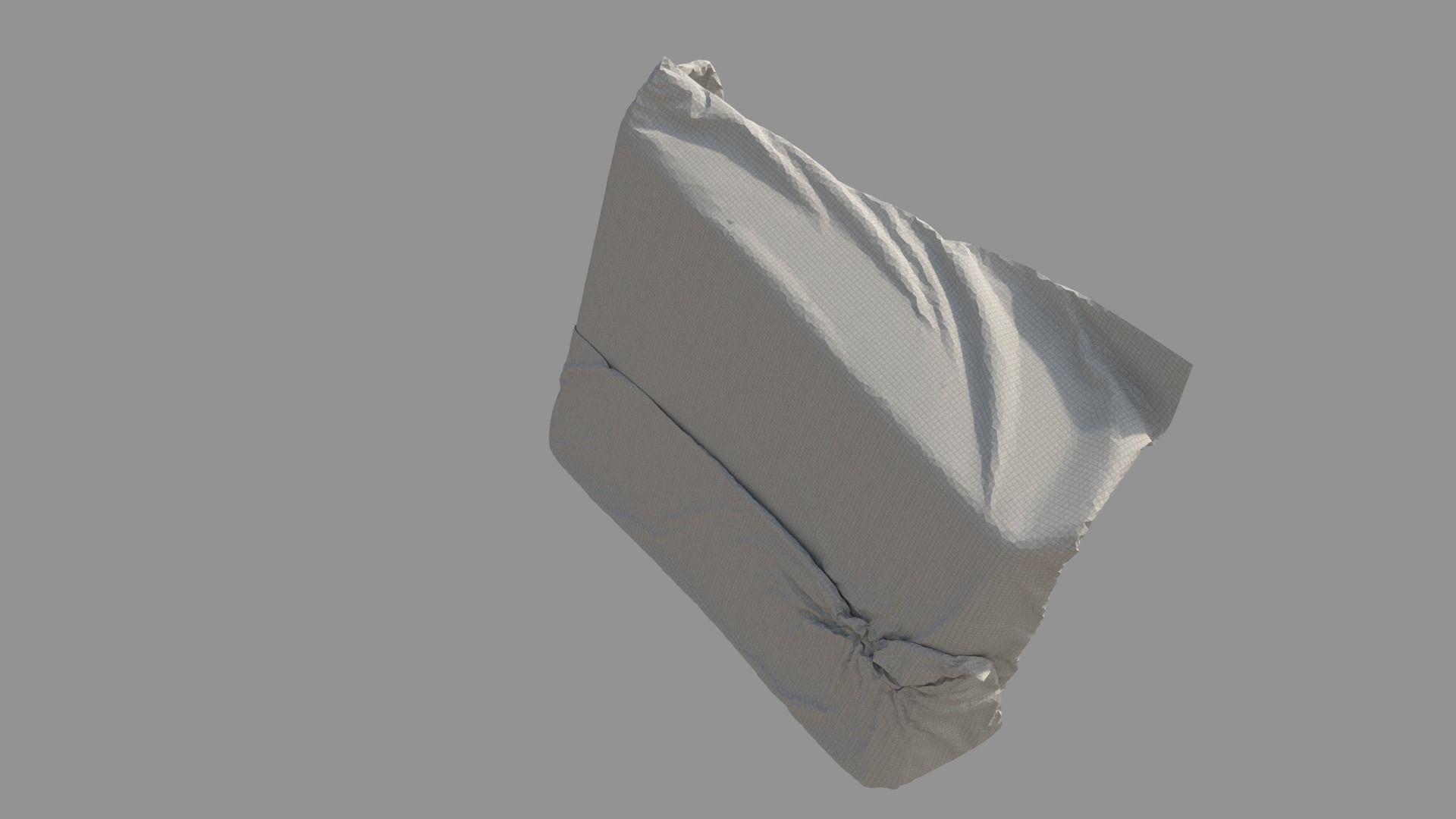 Quilt for bedding 3D model_8