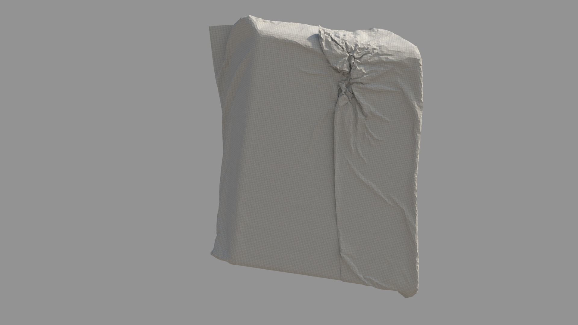 Quilt for bedding 3D model_1