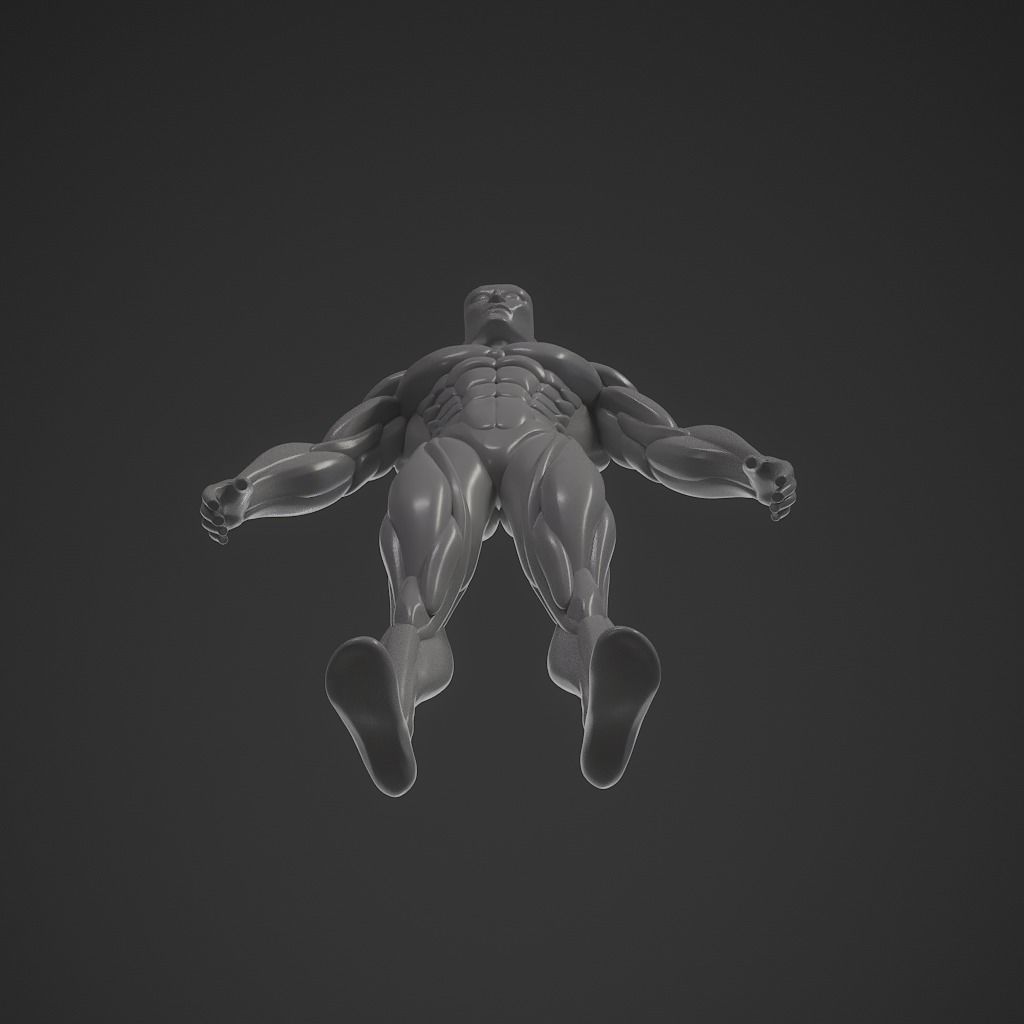 Basebody for Sculpting 3D model_20