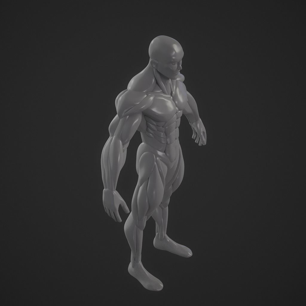 Basebody for Sculpting 3D model_21