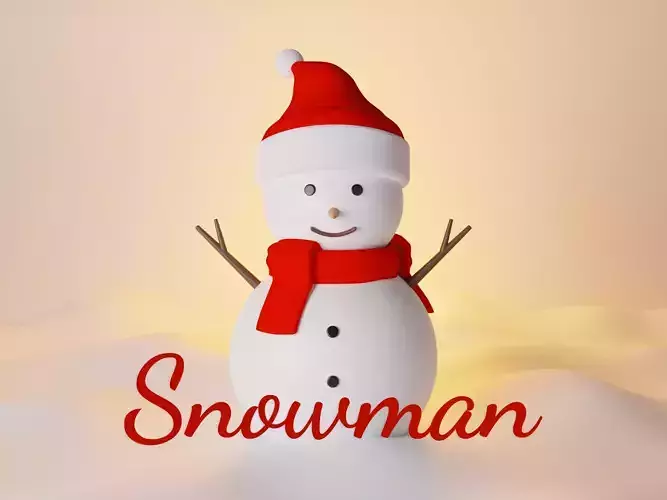 Christmas snowman
