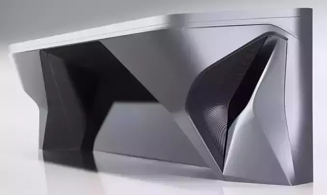 Futuristic table FORM 3D model