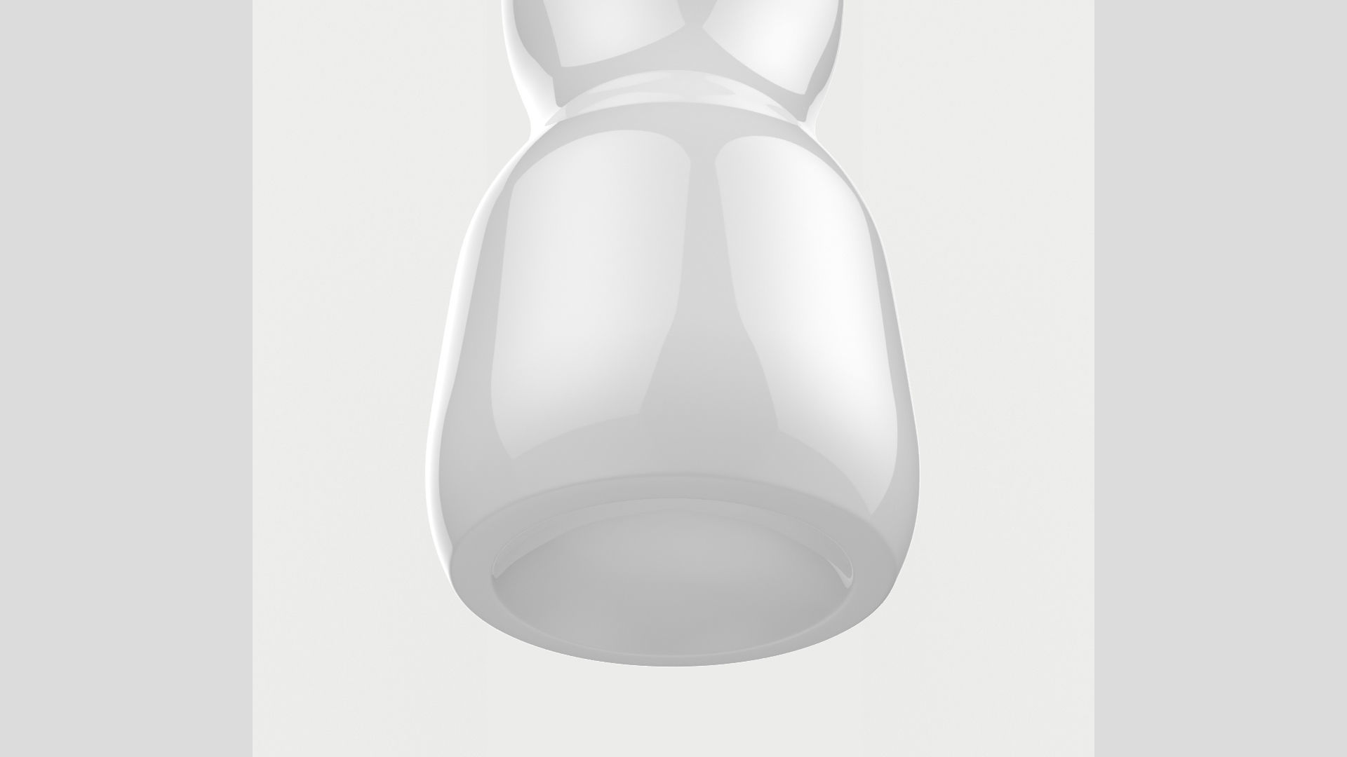 200ml 7oz Yogurt Bottle Low High Poly 3D model_6