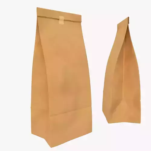 Paper Coffee Bag 250gr Low High Poly
