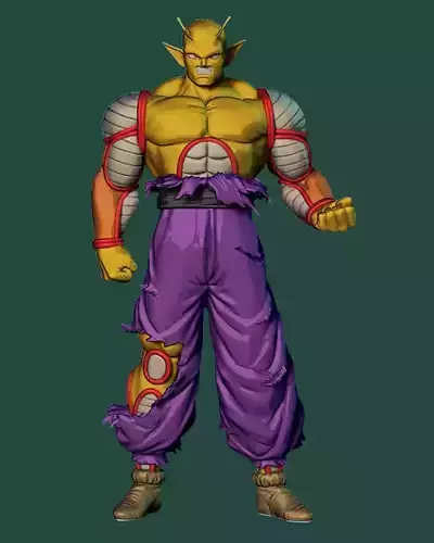 Piccolo dragon ball character clothing 3D print model
