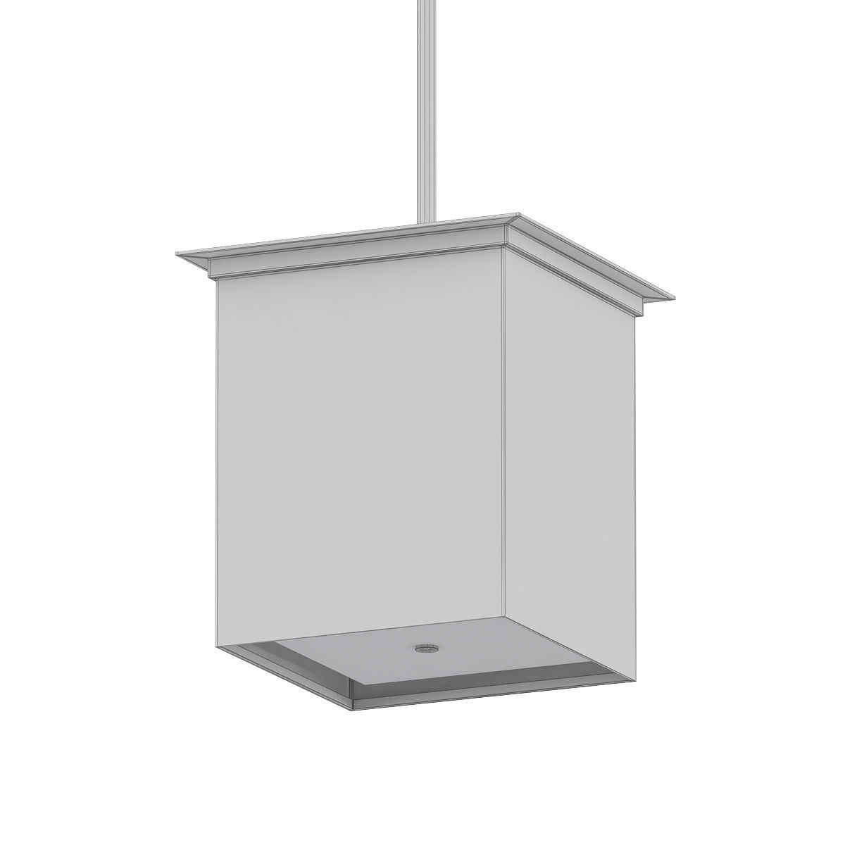 STEEG outdoor pendant light with shade 3D model_4