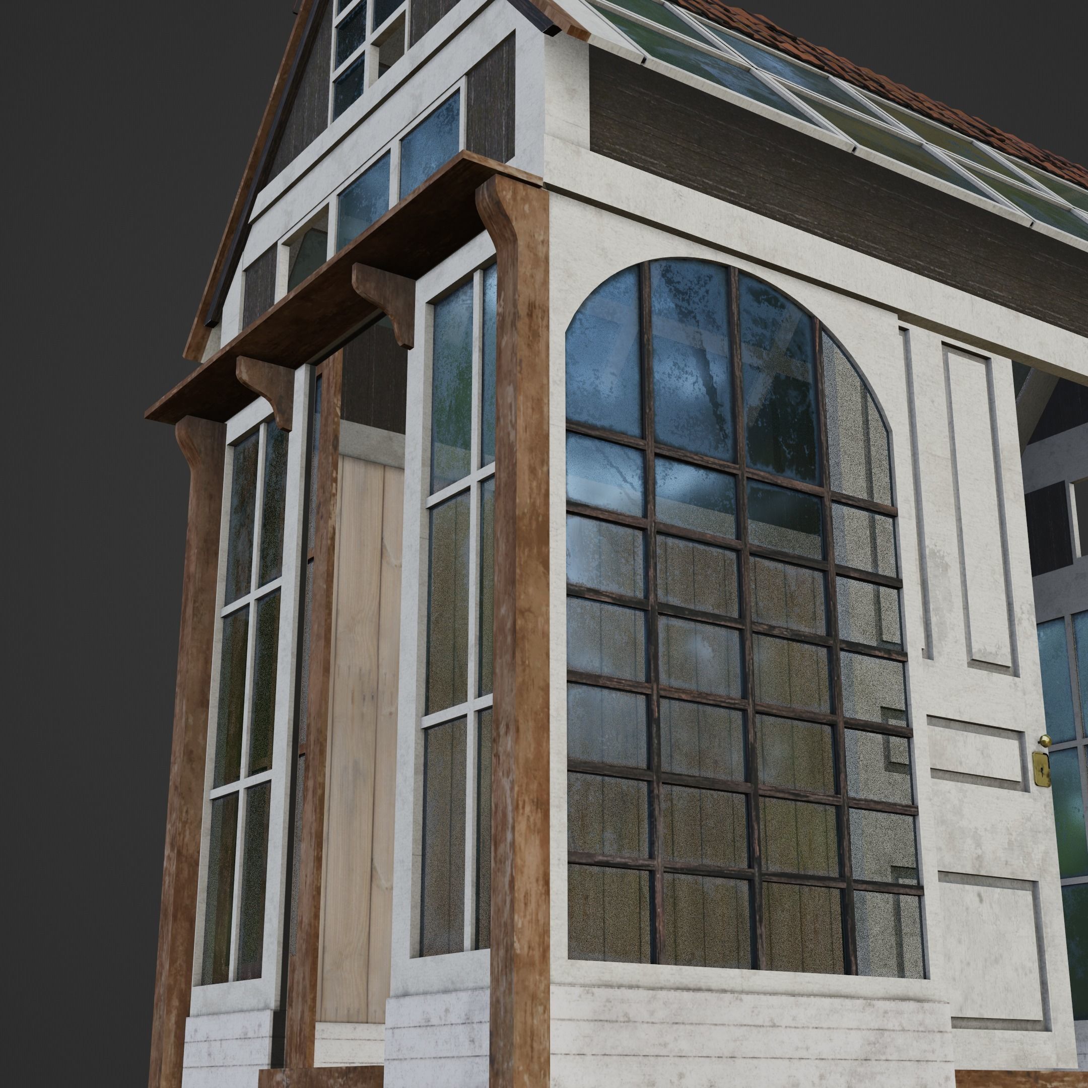 Greenhouse 3D model_6