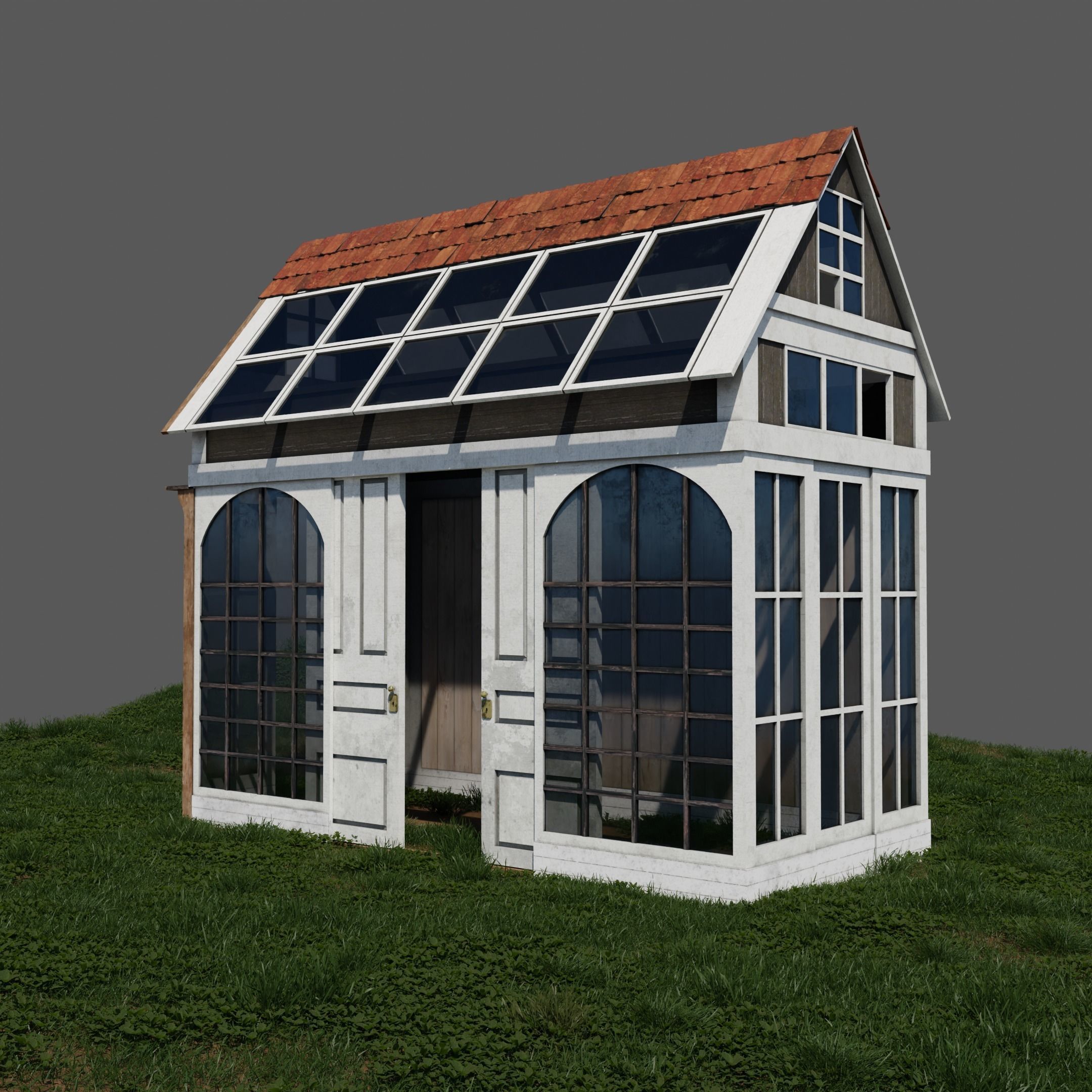 Greenhouse 3D model_2