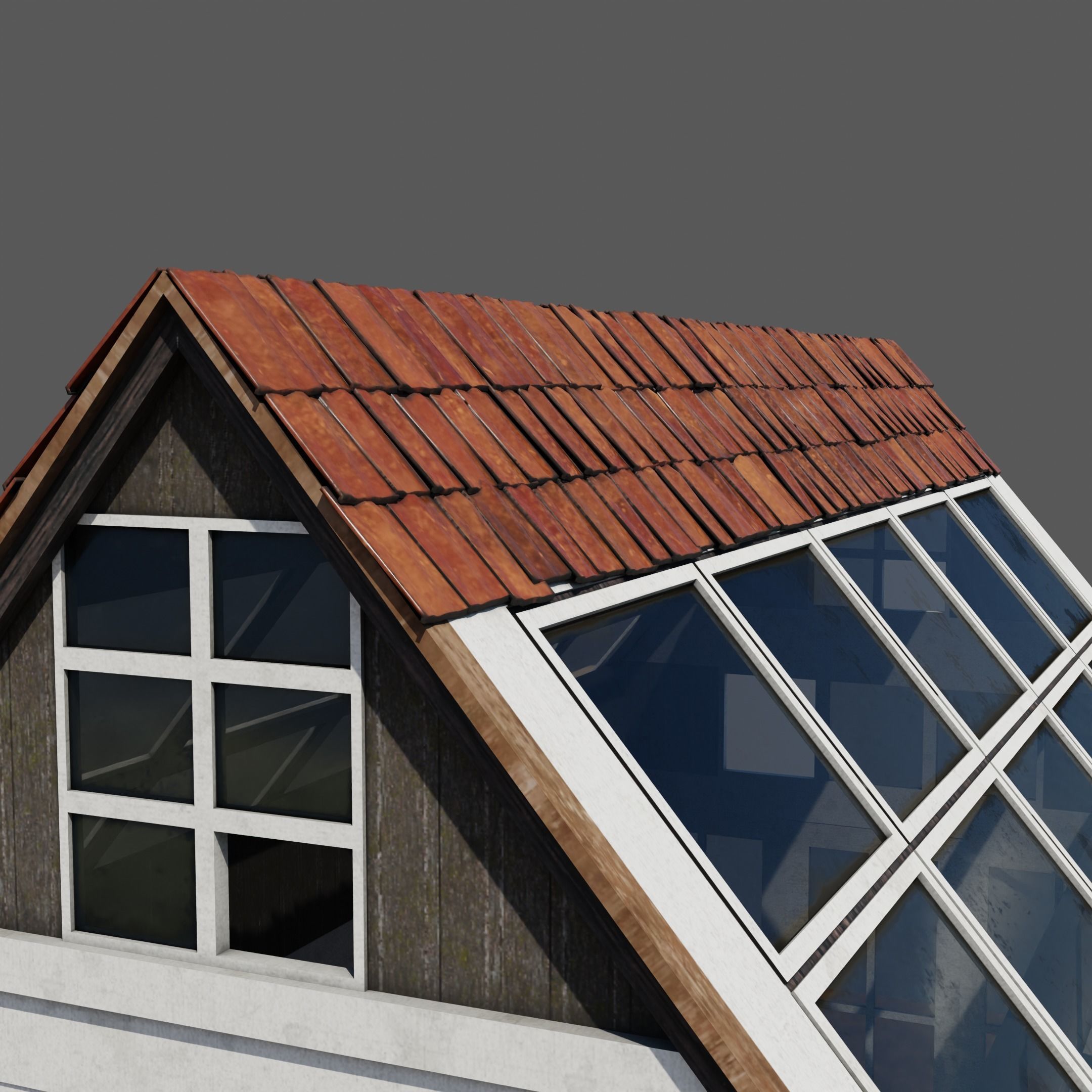 Greenhouse 3D model_3