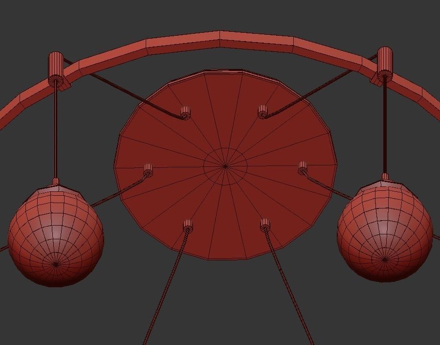 ROSE PENDANT 3D model_2