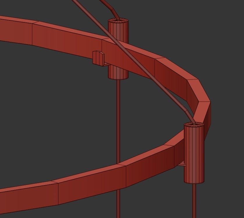 ROSE PENDANT 3D model_3