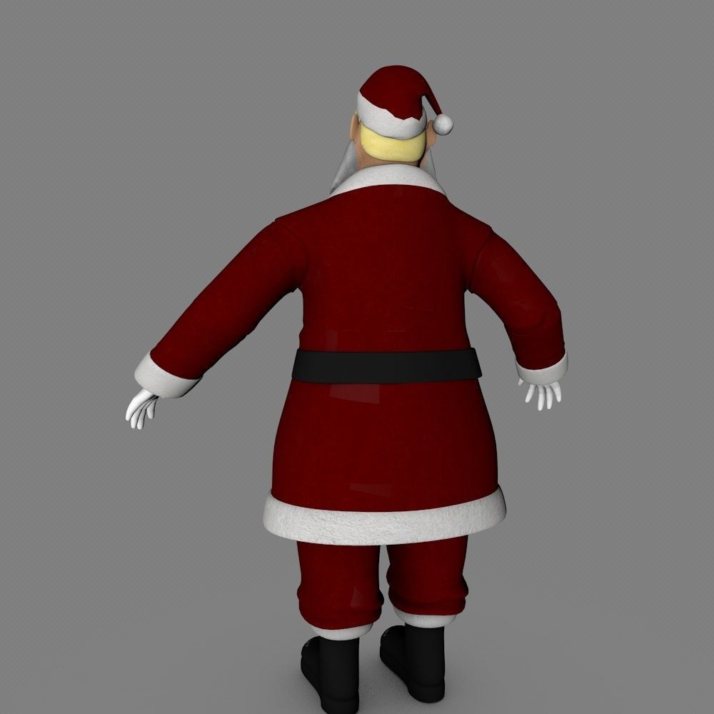 Santa Claus 3D model_1