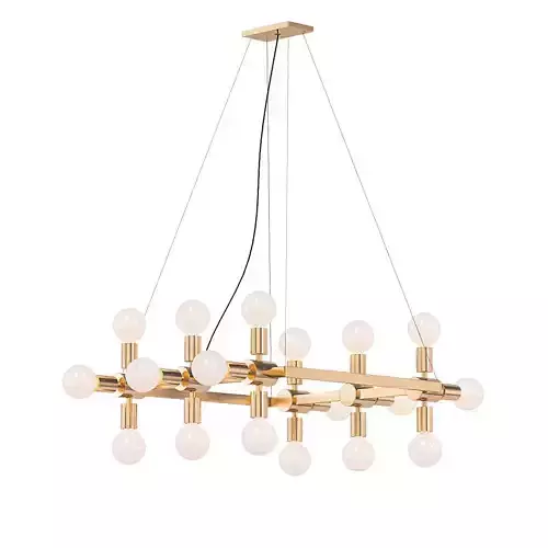 RADCLIFFE modern chandeliers - brass pendant light