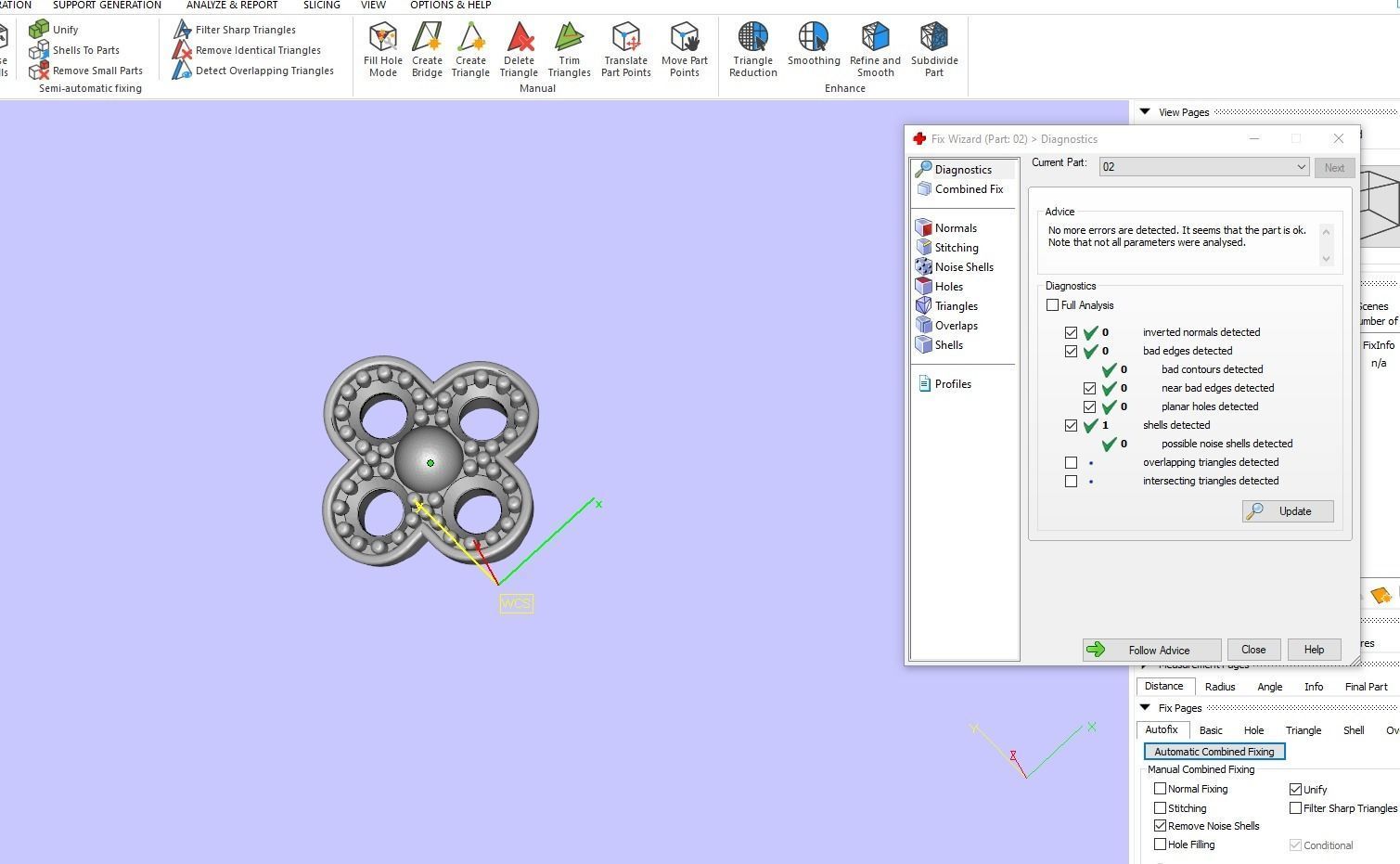 Ring Perlee Clovers 001 3D print model_4