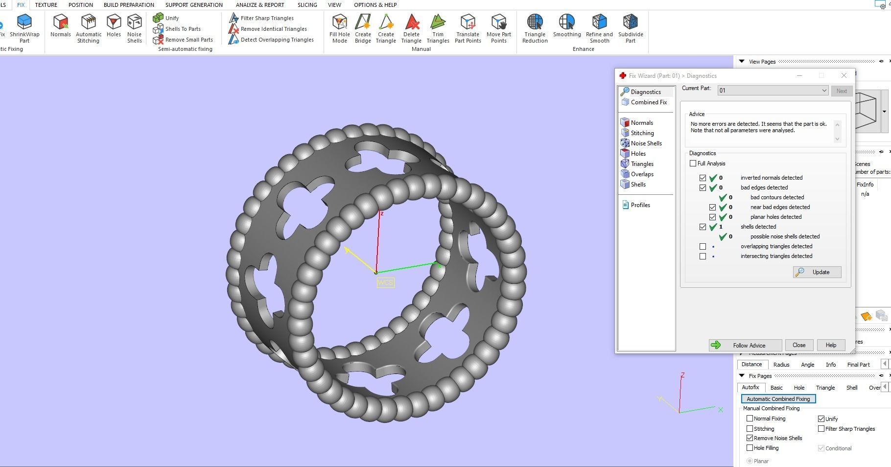 Ring Perlee Clovers 001 3D print model_3