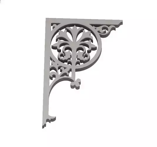 3d decor corner 3D model