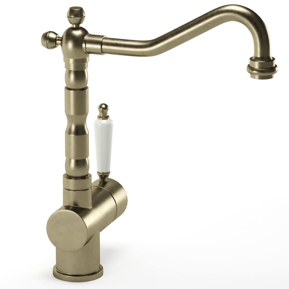AQUASANITA kitchen faucet HERA 2473 3D model_3