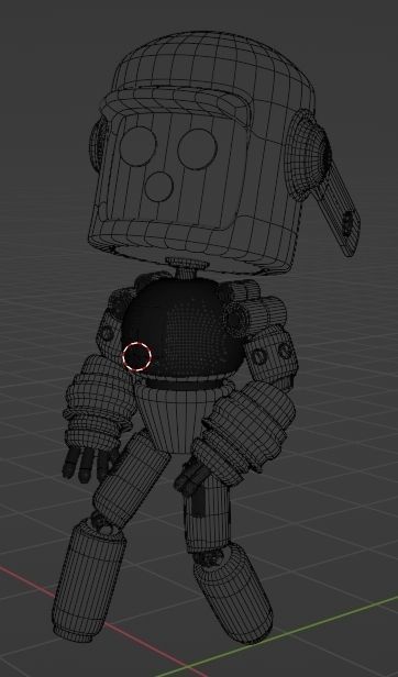 The robot nanny from the TV series love death and robots 3D model_6