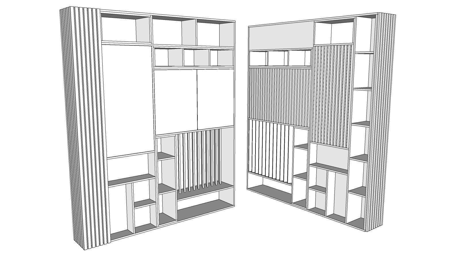 Reception Desk 3D model_5