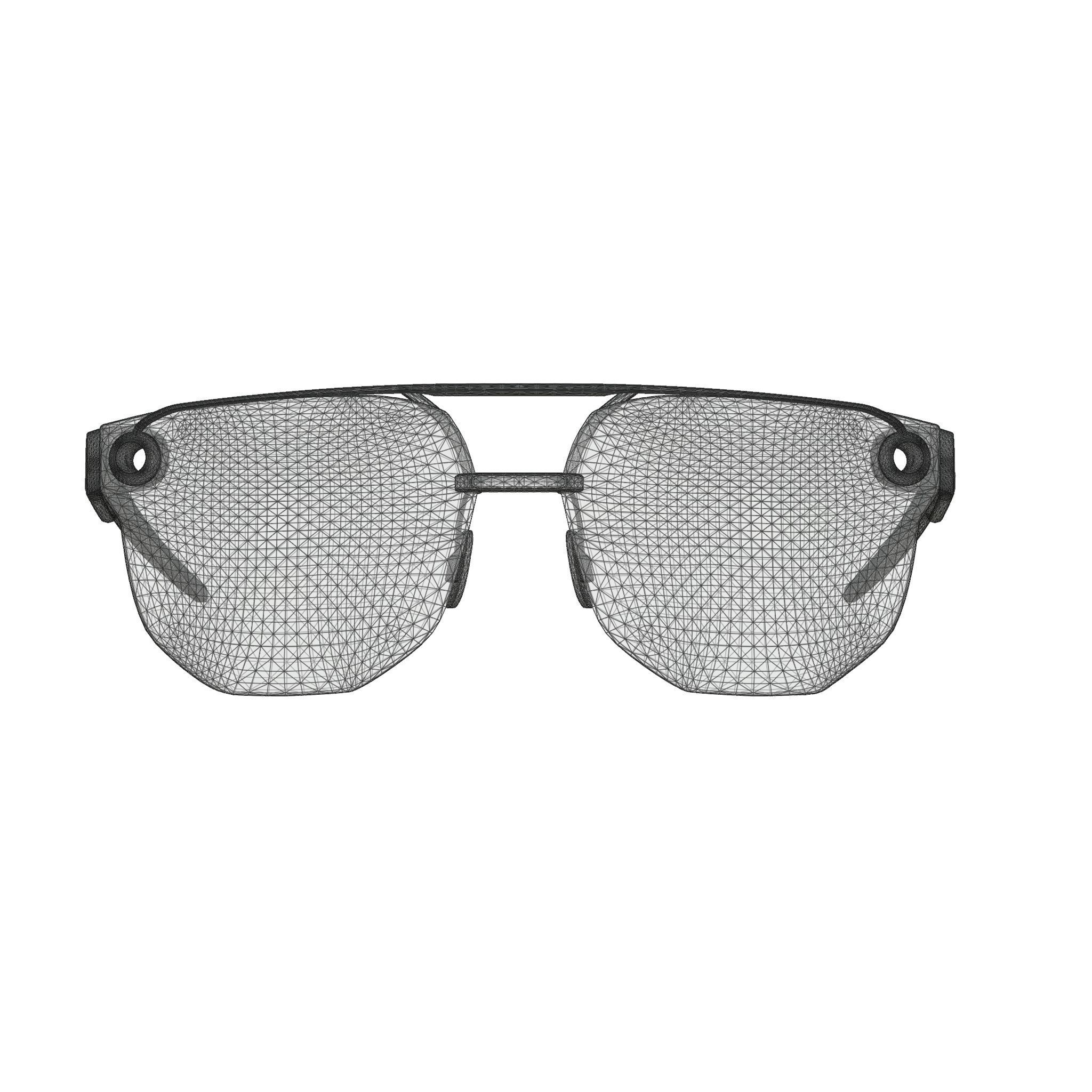 Oakley Chrystl - Prizm Black OO4136 Sport glasses Low-poly 3D model_7