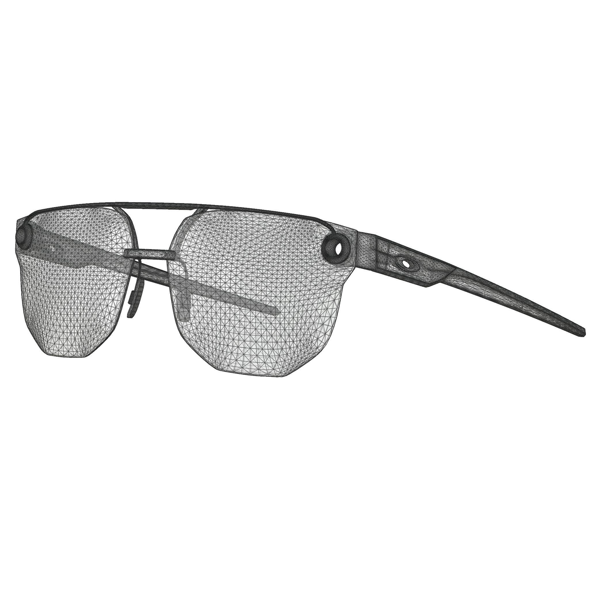 Oakley Chrystl - Prizm Black OO4136 Sport glasses Low-poly 3D model_5