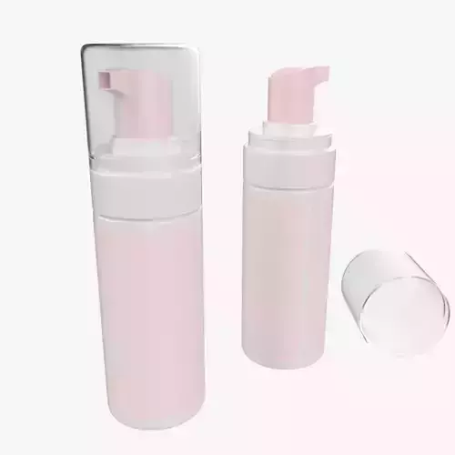 150ml 5oz Cosmetics Pump Dispenser Bottle Low High Poly
