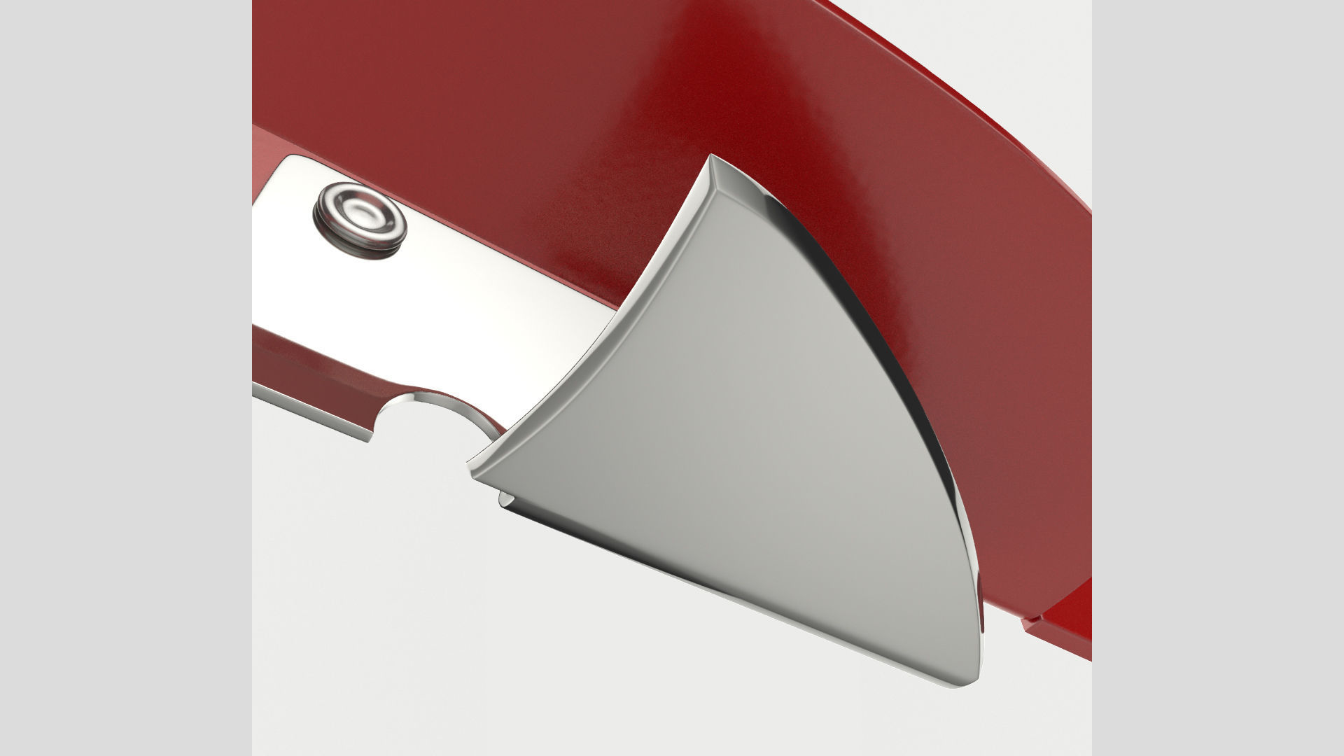 Can Opener with Cap Opener Classic Low High Poly 3D model_9