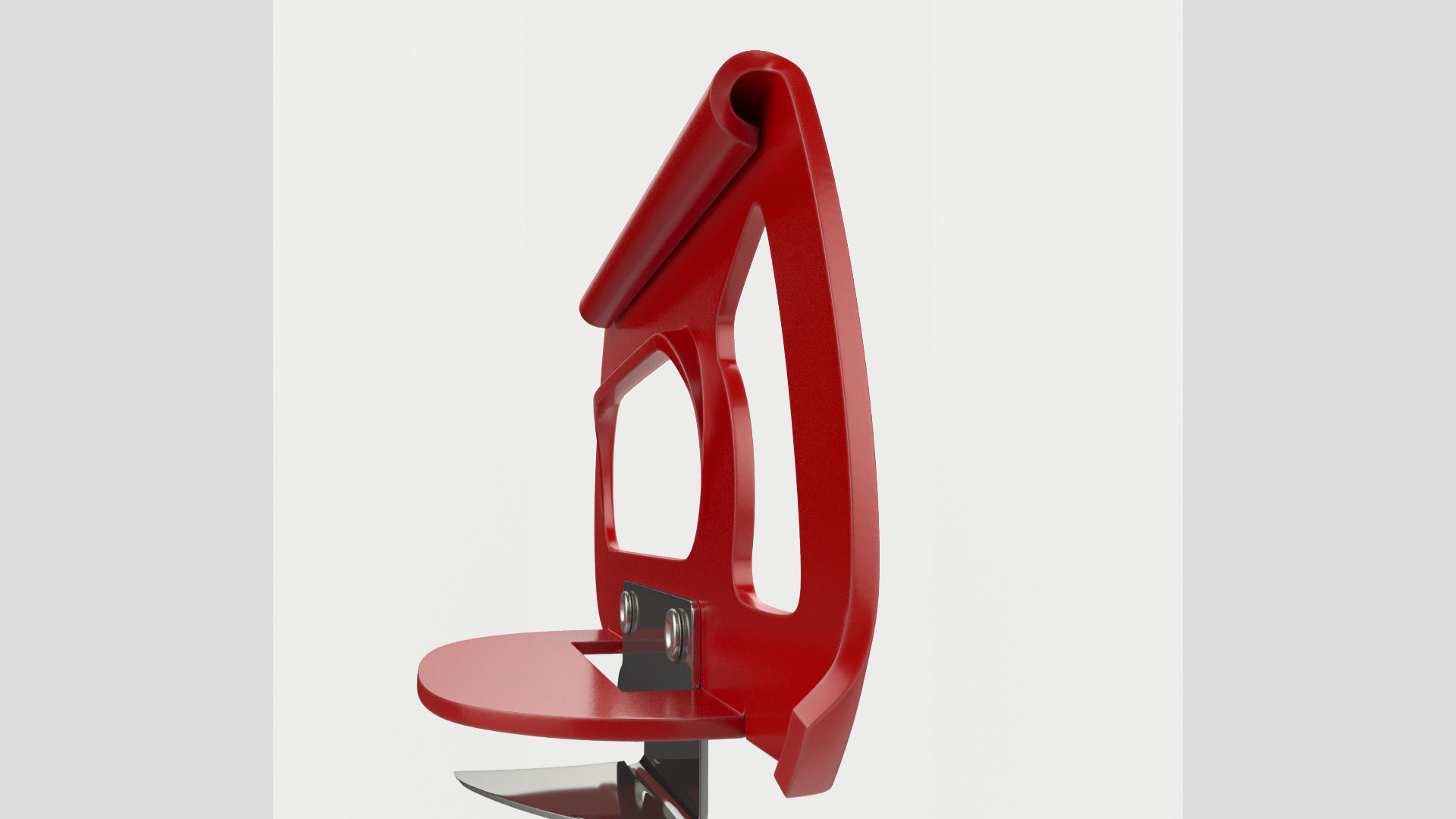 Can Opener with Cap Opener Classic Low High Poly 3D model_7