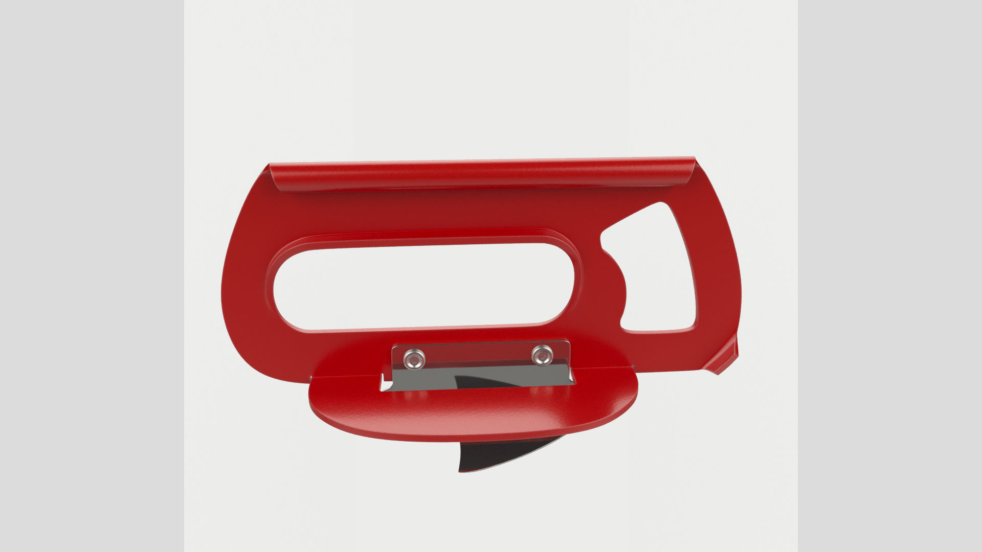 Can Opener with Cap Opener Classic Low High Poly 3D model_6