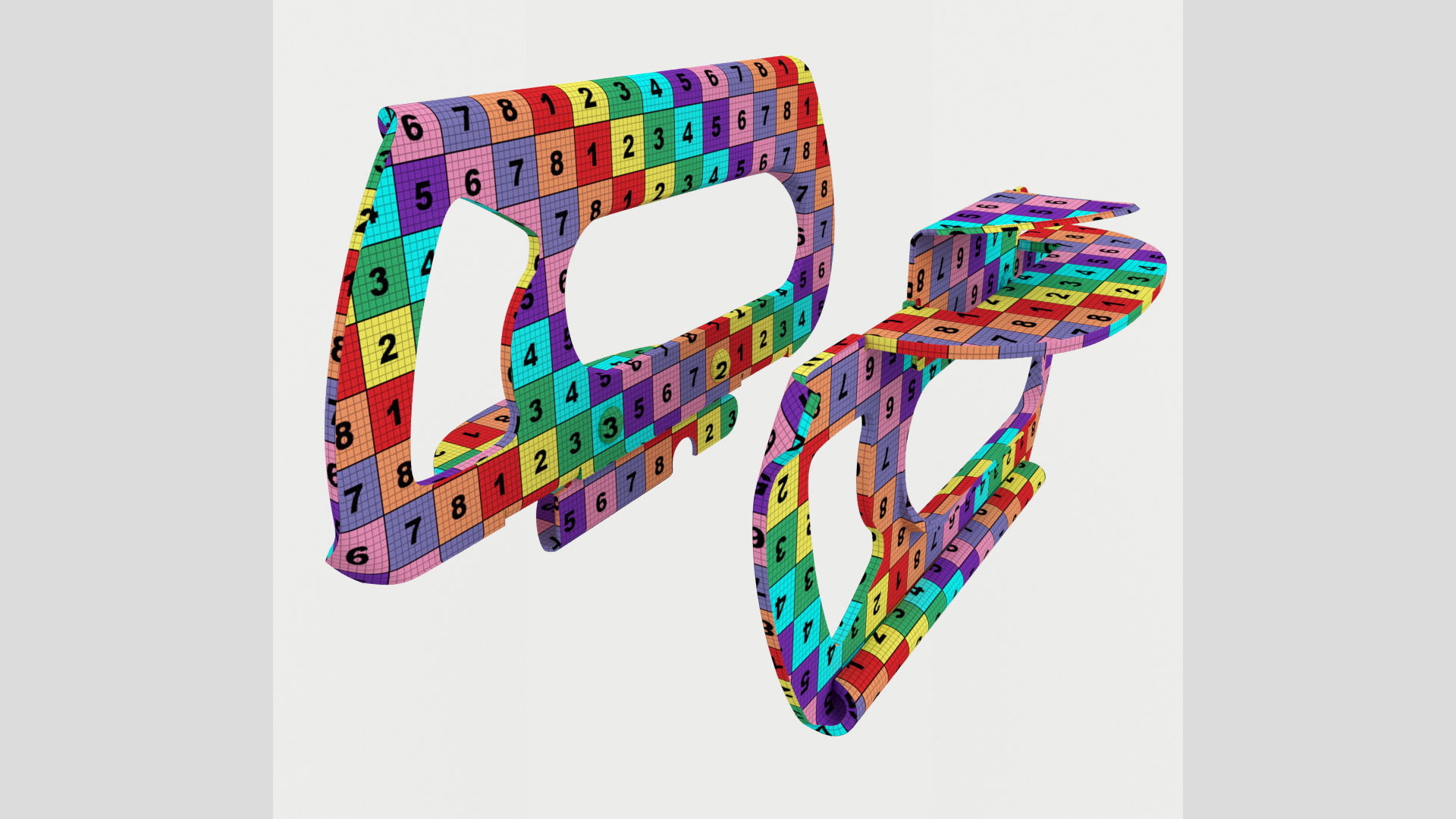 Can Opener with Cap Opener Classic Low High Poly 3D model_10