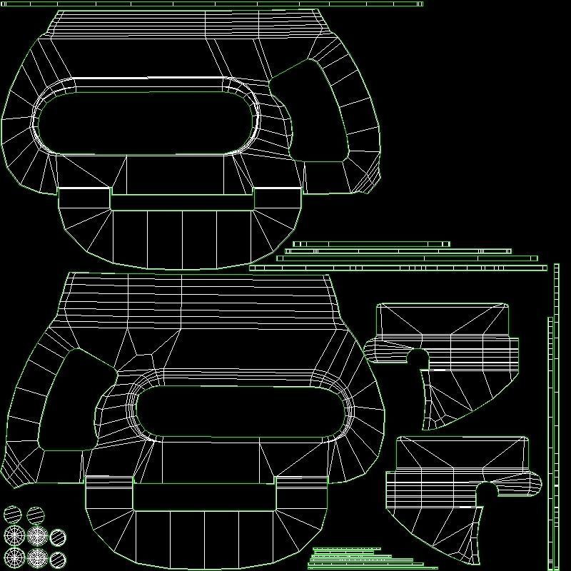 Can Opener with Cap Opener Classic Low High Poly 3D model_11