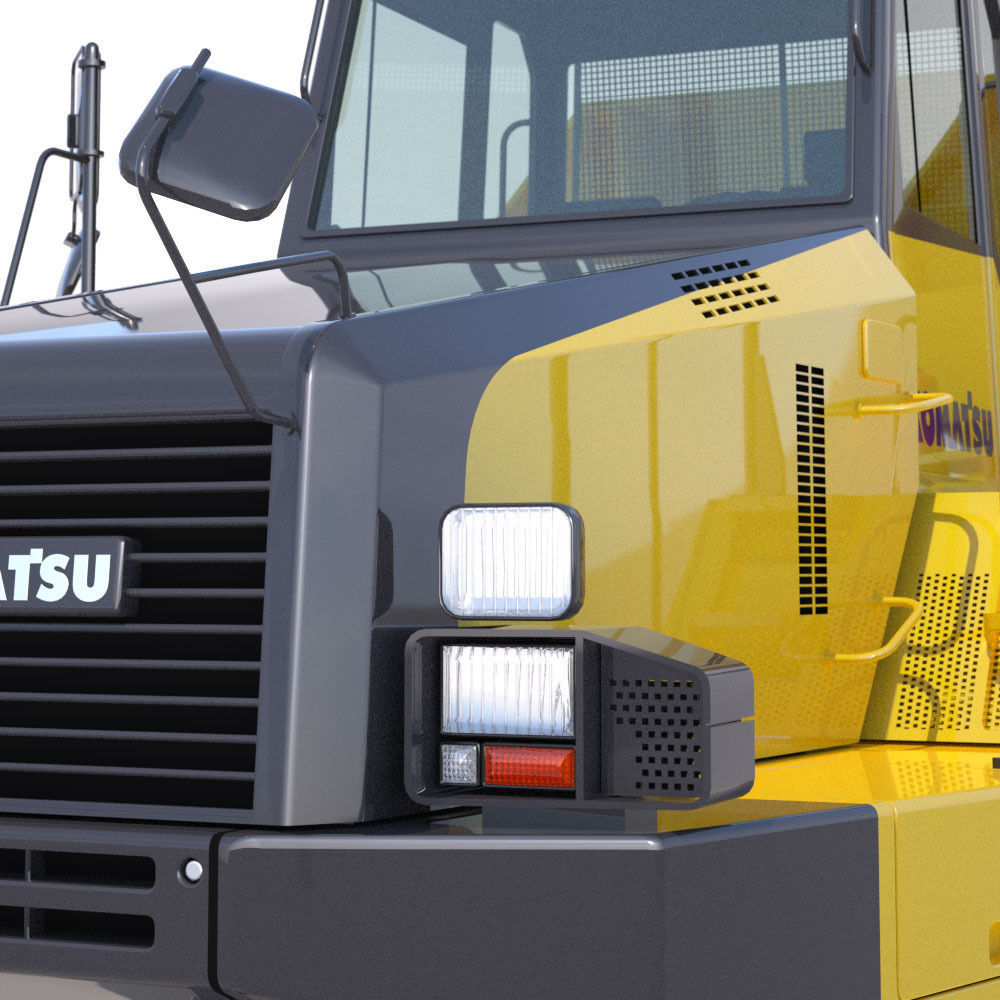 Articulated Dump Truck Komatsu HM300-2 3D model_12