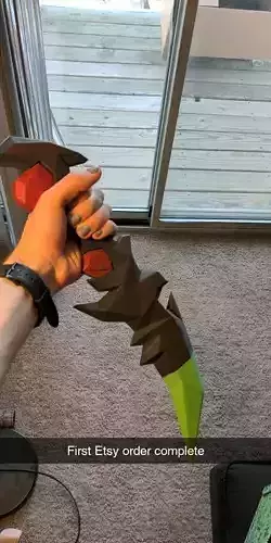 Old School Runescape Abyssal Dagger 3D print model