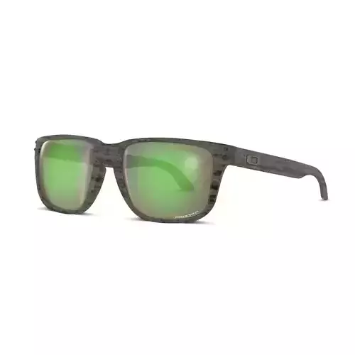 Oakley Holbrook XL Woodgrain Prizm Shallow Water Sport Glasses Low-poly 3D model