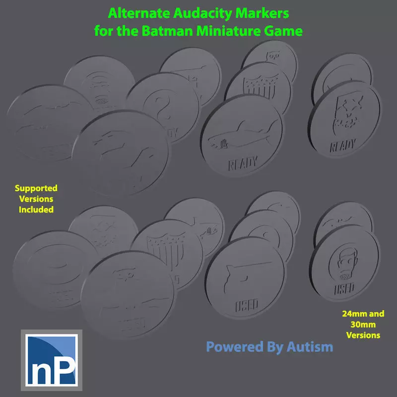 Activation - Audacity Marker Pack 01 Free 3D print model