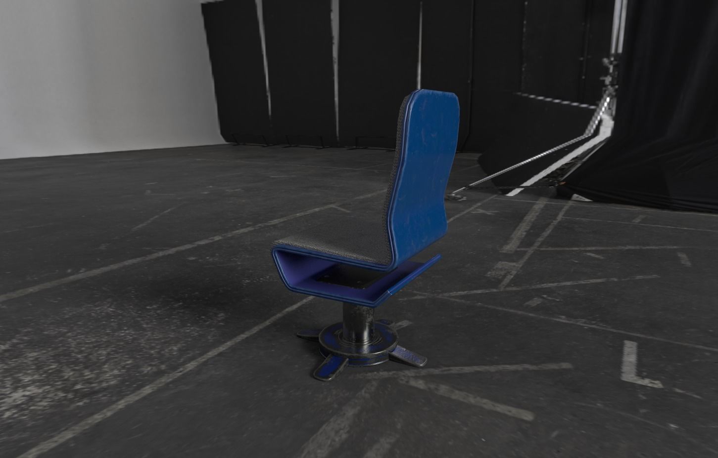 Sci Fi Chair  Low-poly 3D model_2