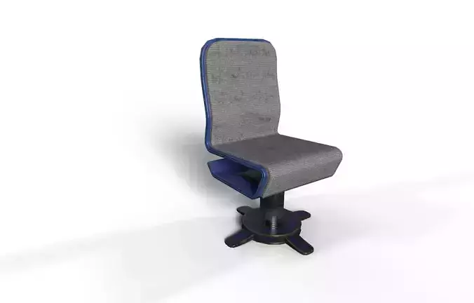 Sci Fi Chair  Low-poly 3D model