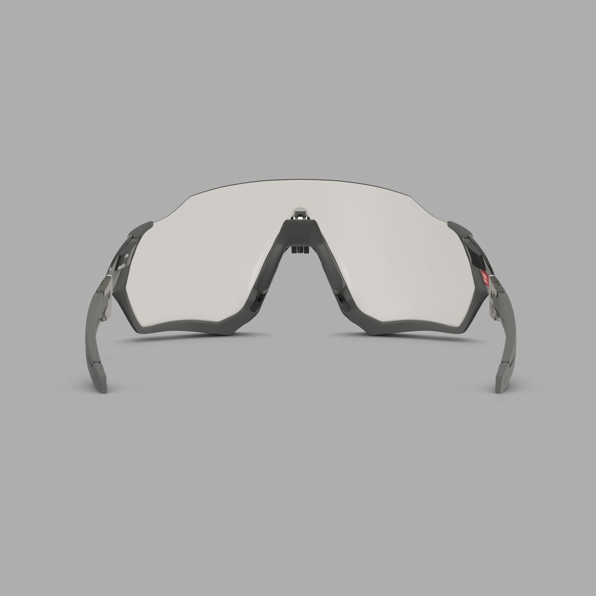 Oakley Flight Jacket  Photochromic OO9401 Sport glasses Low-poly 3D model_1