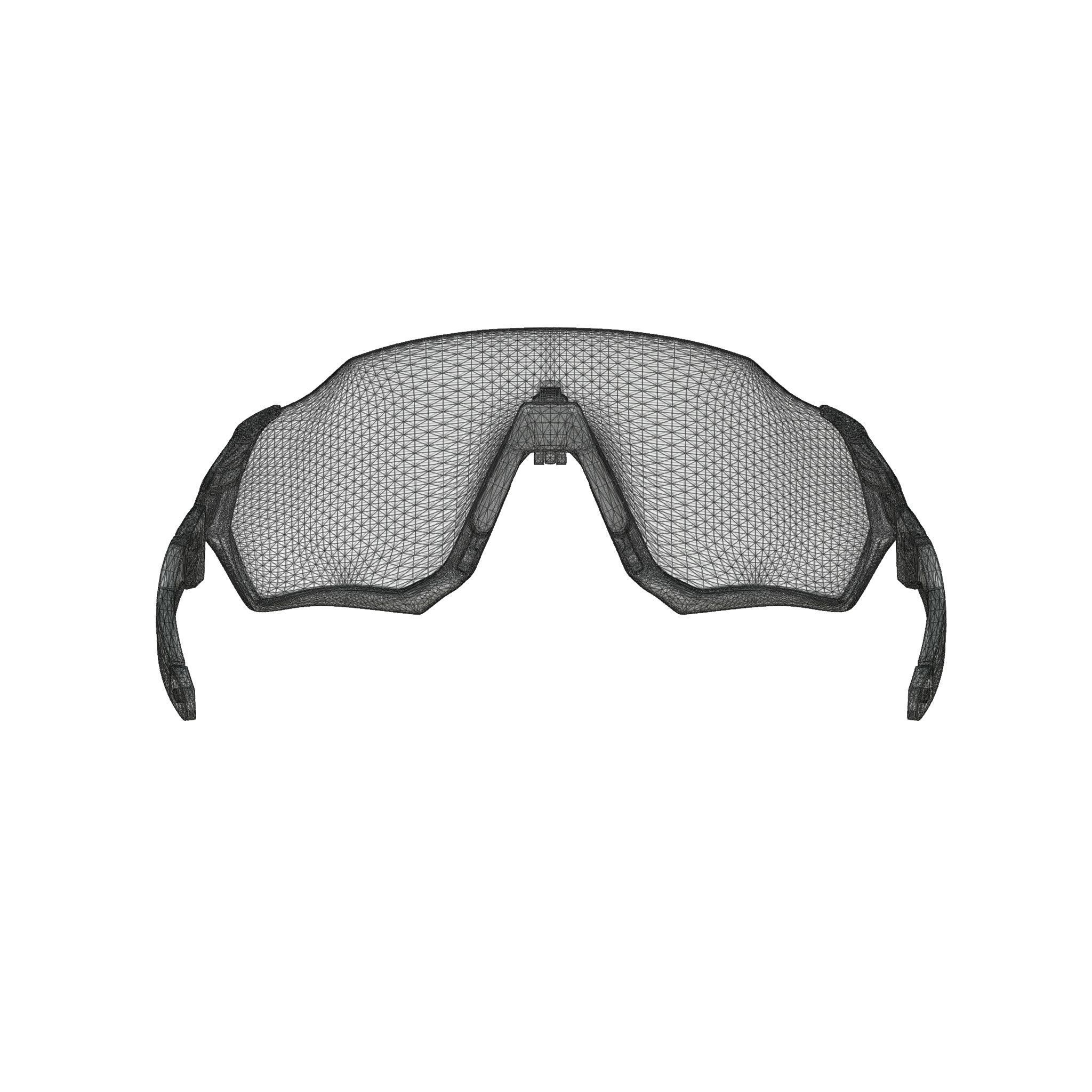 Oakley Flight Jacket  Photochromic OO9401 Sport glasses Low-poly 3D model_5