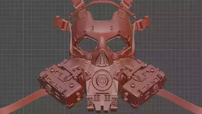 GTFO Cosplay Mask 3D Print Kit
