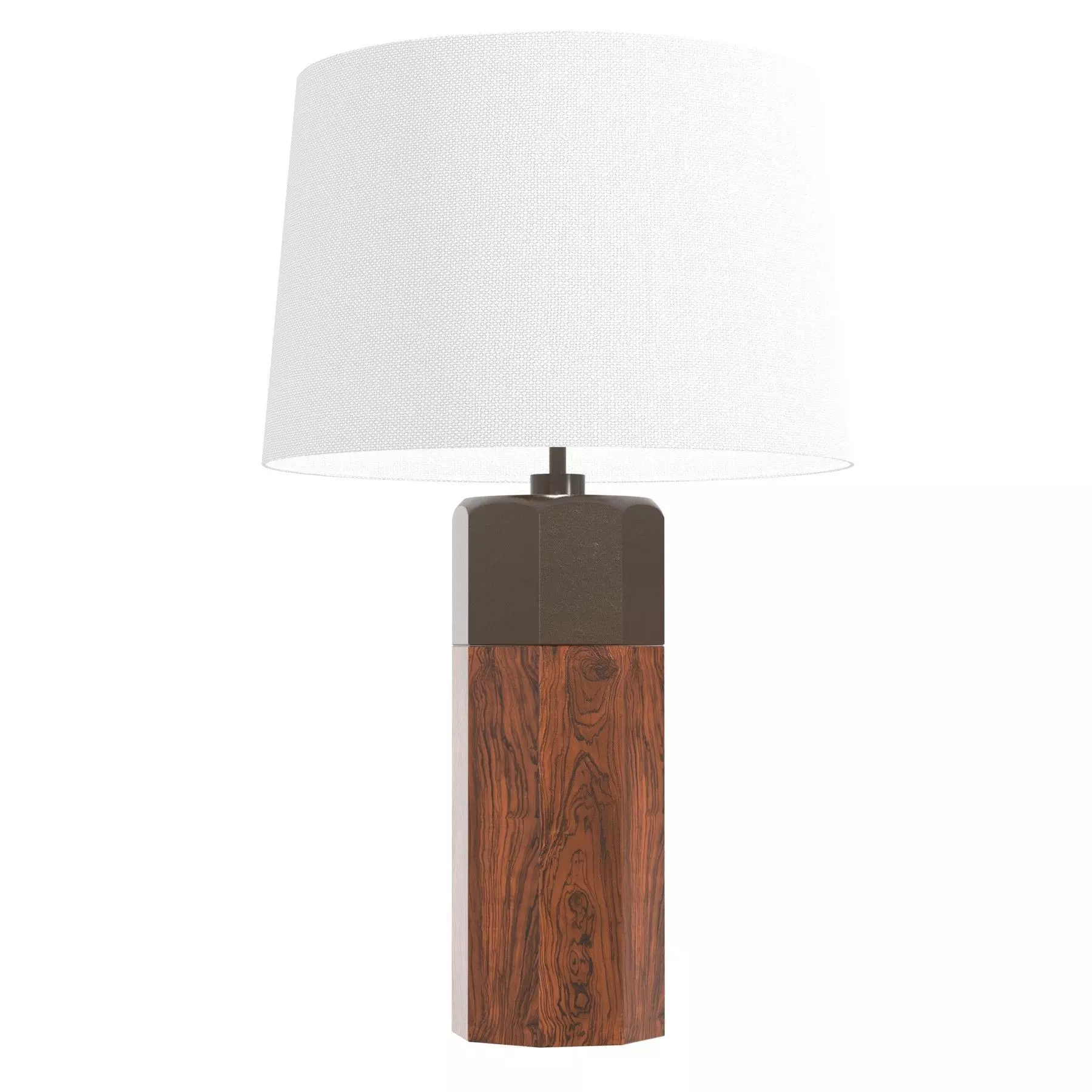 Alexander Lamont otto table lamp louro preto wood  3D model_0