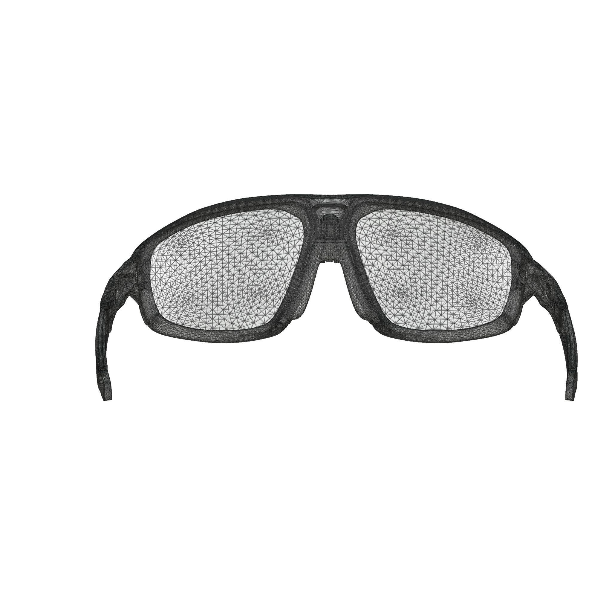 Oakley Field Jacket Prizm Road Black OO9402 Sport glasses  Low-poly 3D model_6