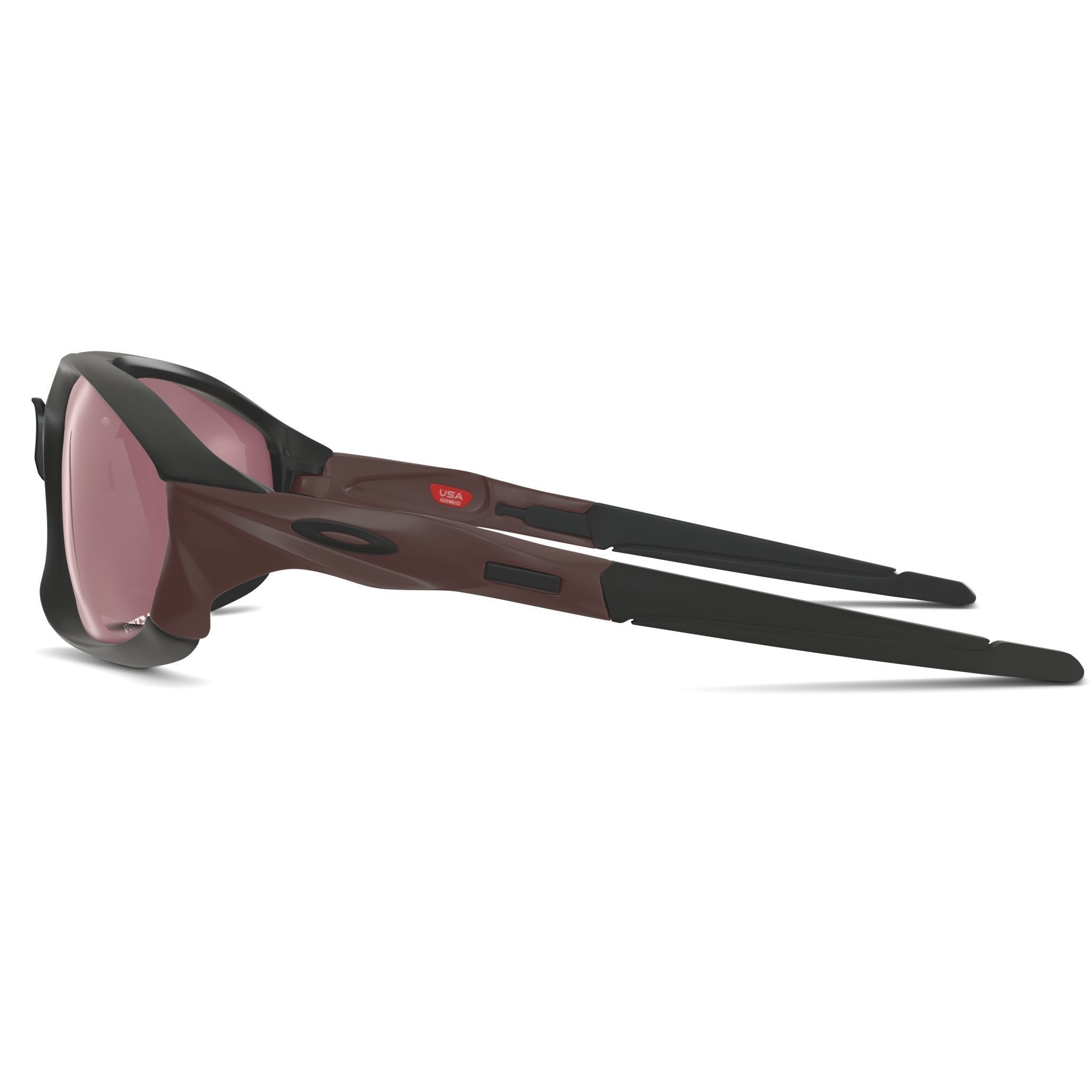 Oakley Field Jacket Prizm Road Black OO9402 Sport glasses  Low-poly 3D model_2