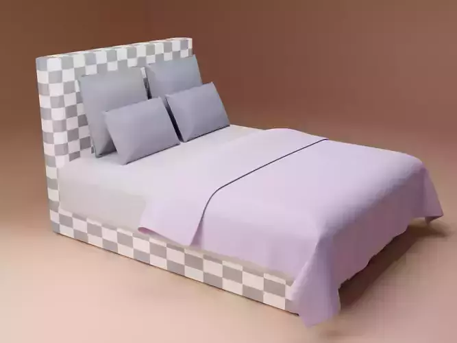 Checkers Bed