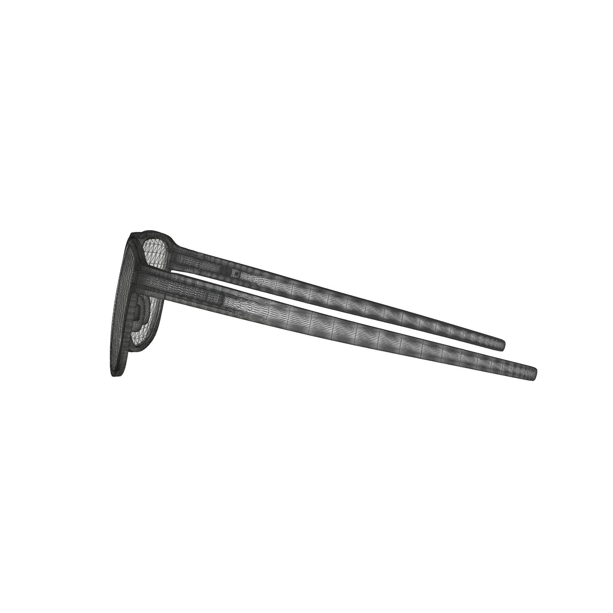 Oakley Latch Alpha Prizm Sapphire Polarized Sport glasses  Low-poly 3D model_8