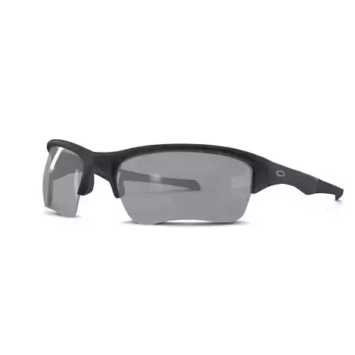 Oakley Quarter Jacket - Grey Polarized OO9200 Sport glasses  Low-poly 3D model