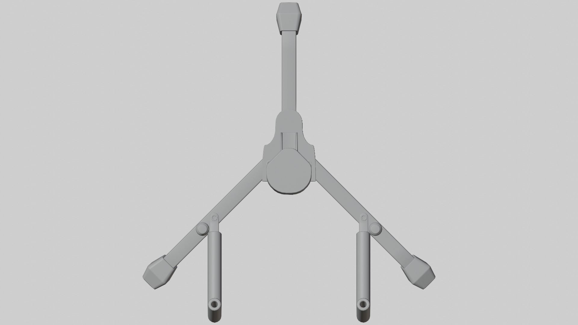 Guitar Stand 3D model_4